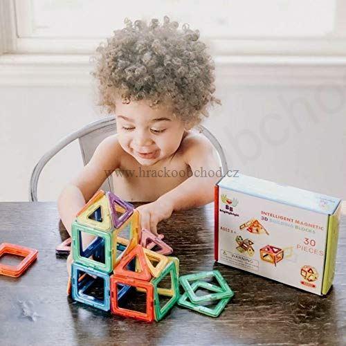 Magnetická stavebnice 24 ks
