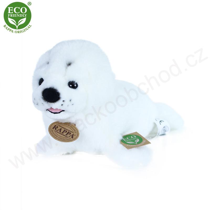 Plyšový tuleň bílý 25 cm ECO-FRIENDLY