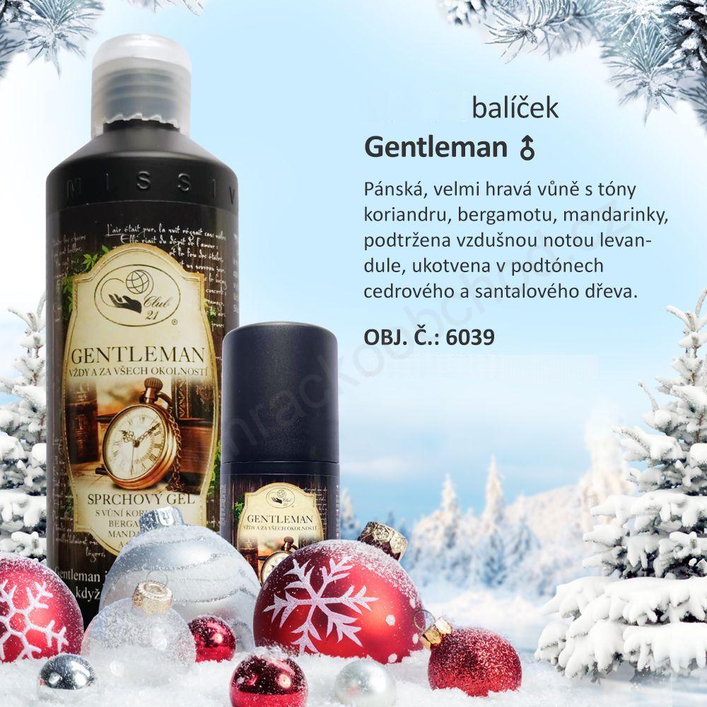 Missiva GENTLEMAN - dárkový balíček pánský, s citátem