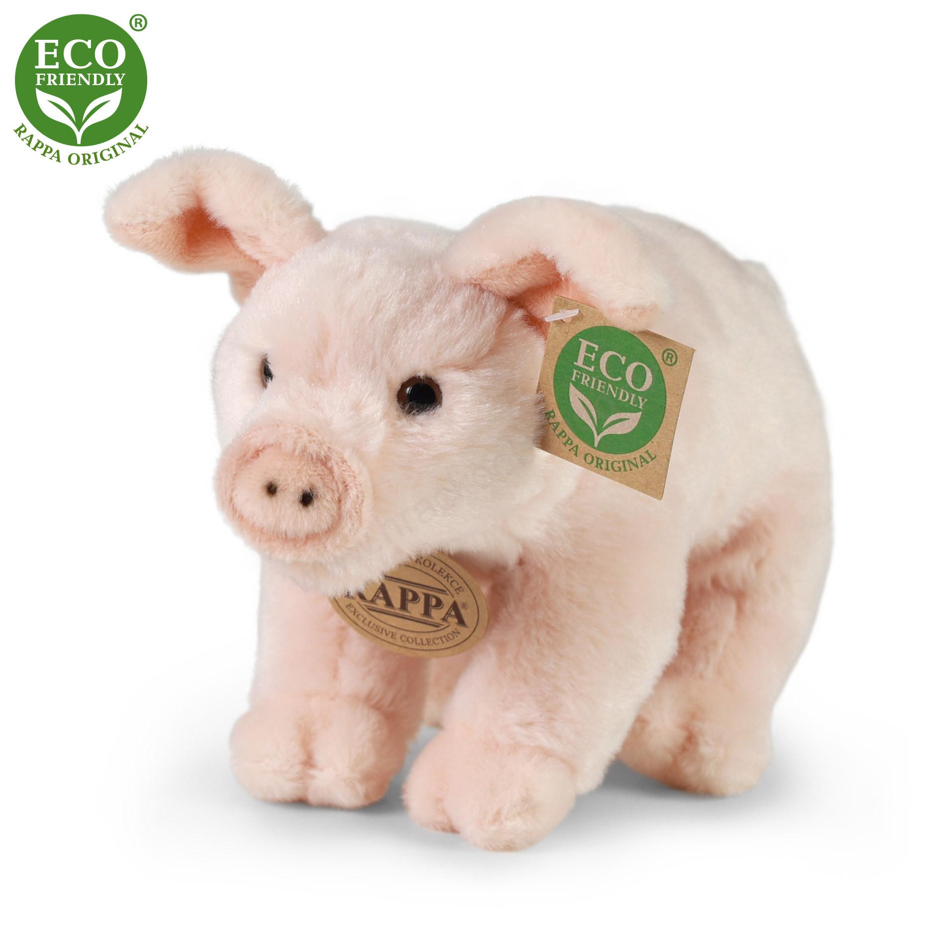 Plyšové prase domácí 20 cm ECO-FRIENDLY