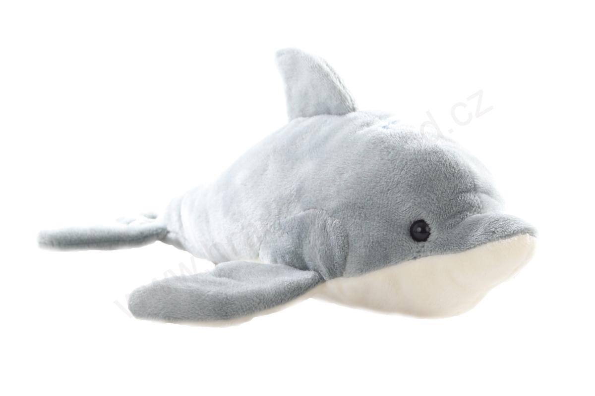 Plyšový Delfín šedý 28 cm