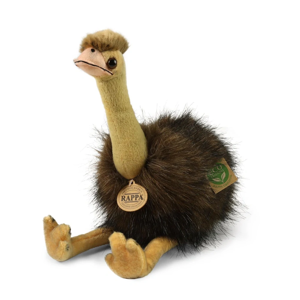 Plyšový pštros Emu 28 cm ECO-FRIENDLY