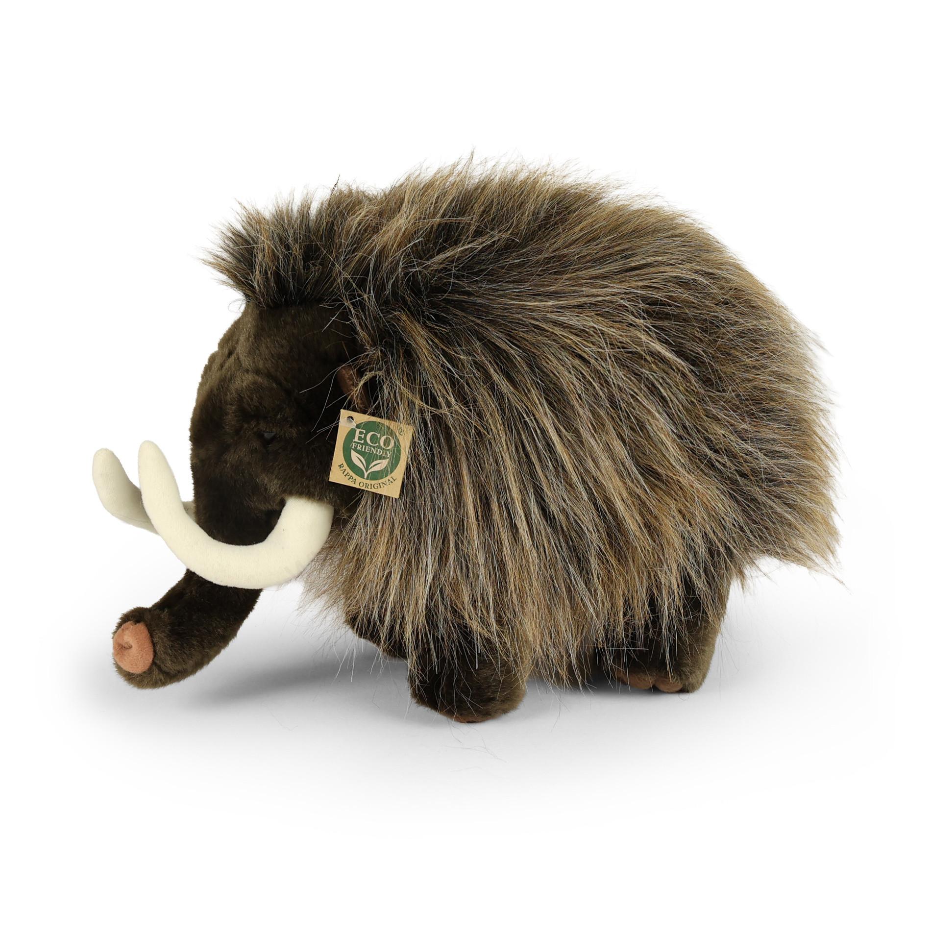Plyšový mamut chlupatý 34 cm ECO-FRIENDLY