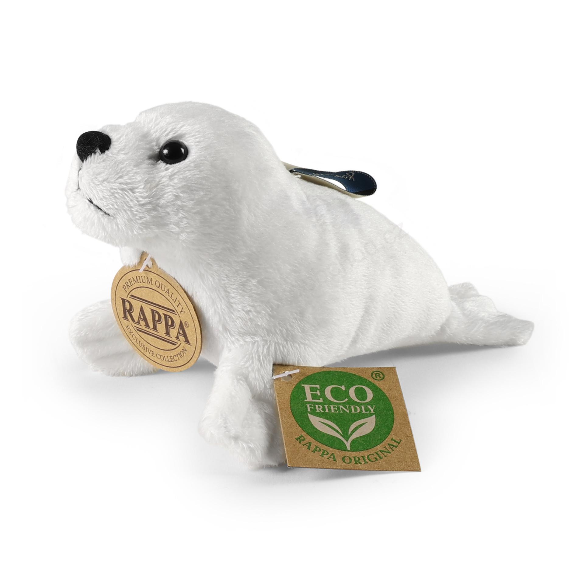 Plyšový tuleň bílý 15 cm ECO-FRIENDLY