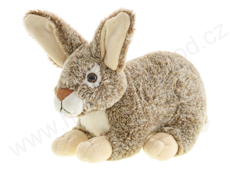 Plyšová králík / zajíc ležící 28 cm