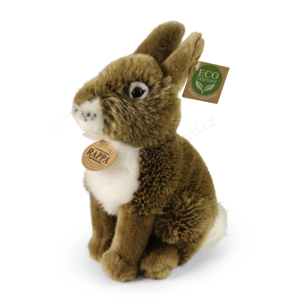 Plyšový zajíc / králík 20 cm ECO-FRIENDLY