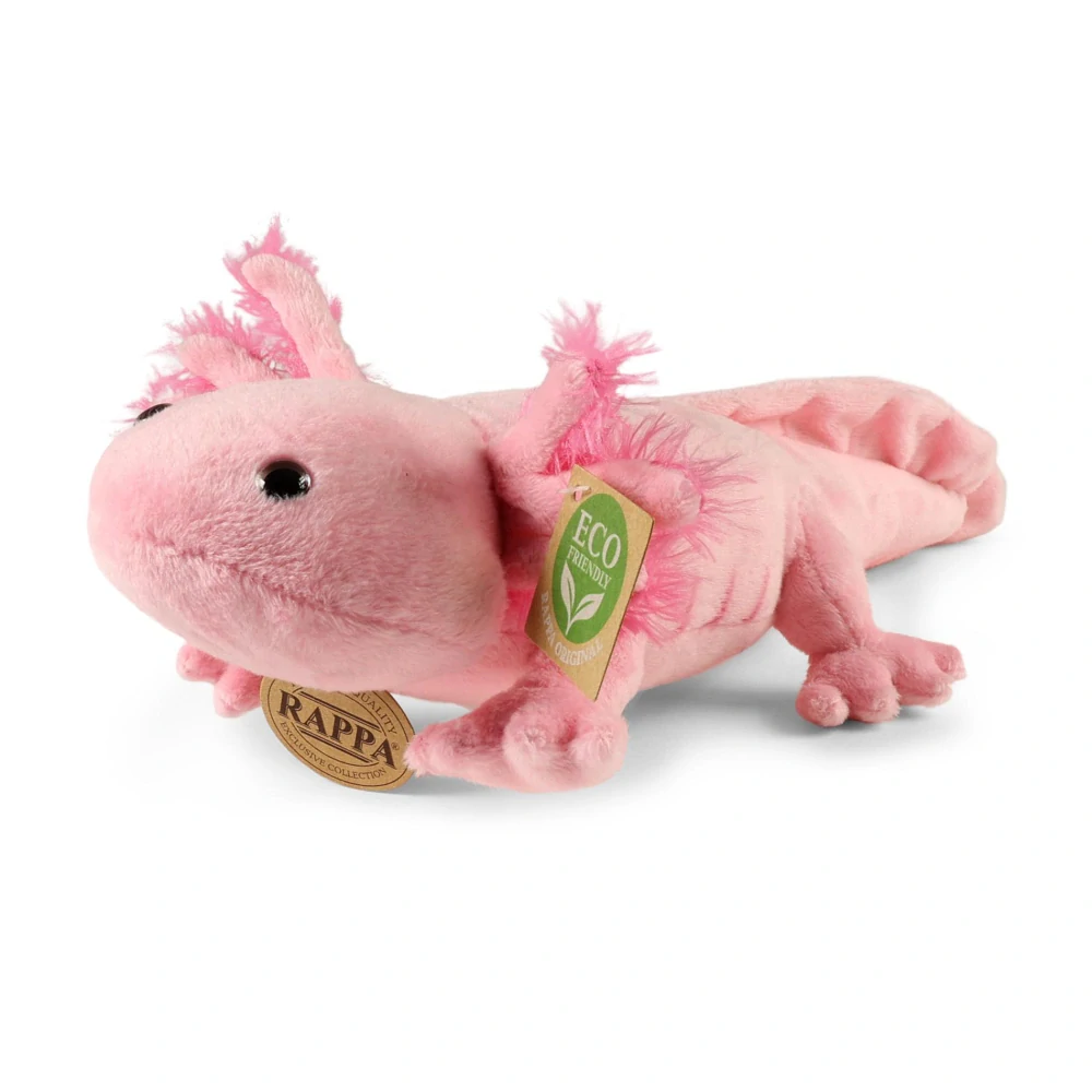 Plyšový axolotl růžový 34 cm ECO-FRIENDLY