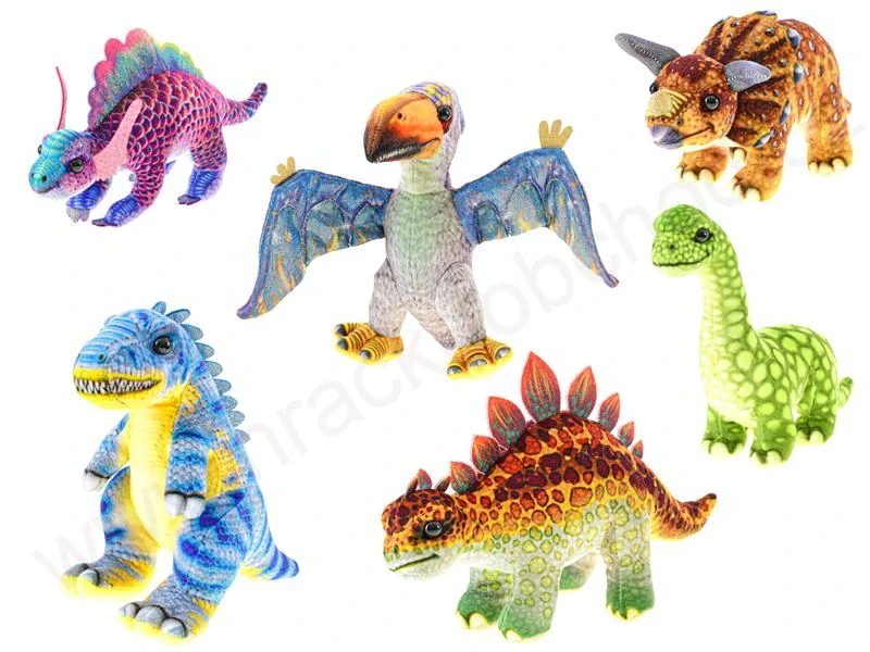 Plyšový dinosaurus 18-26 cm (různé druhy)