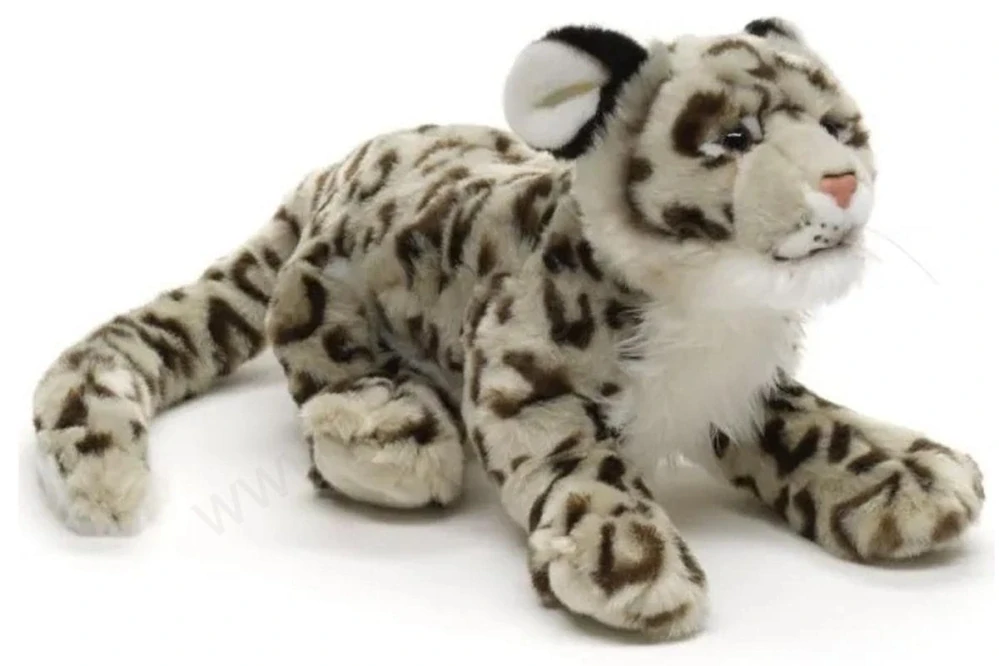 Plyšový Leopard / levhart sněžný 40 cm