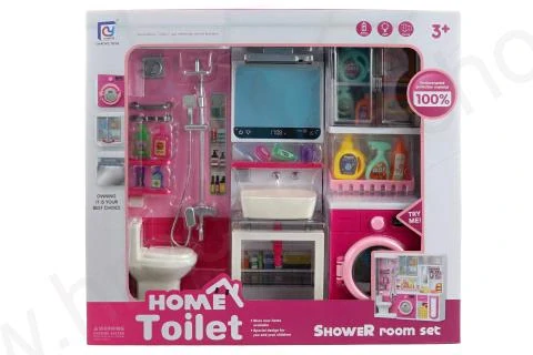 KOUPELNOVÁ SADA pro panenky typu Barbie