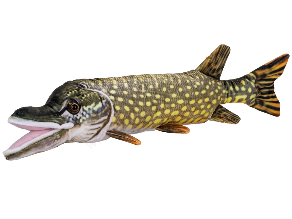Mikro trading Plyšová ryba ŠTIKA 60 cm