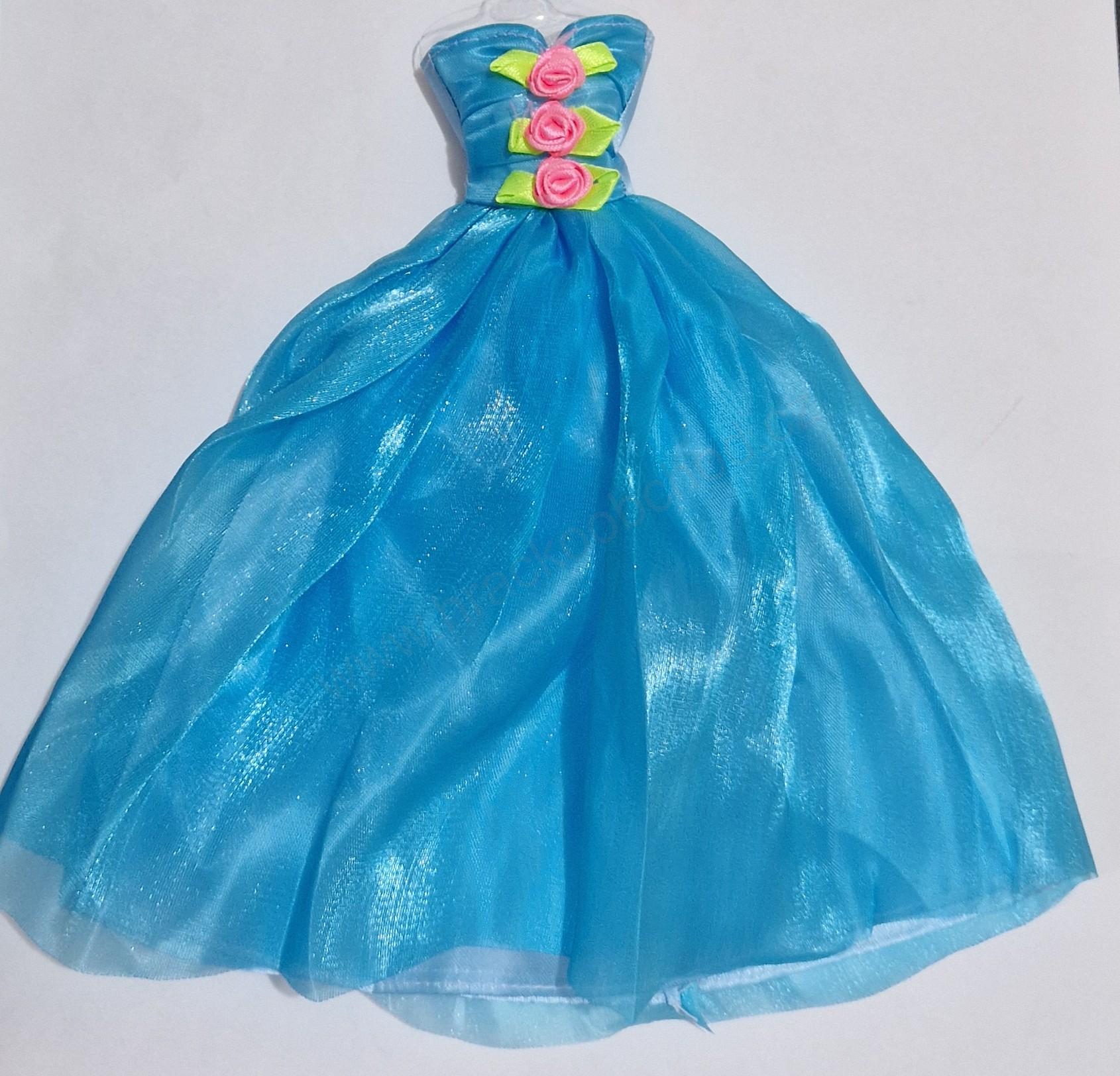 Šaty pro panenku typu Barbie - plesové I.
