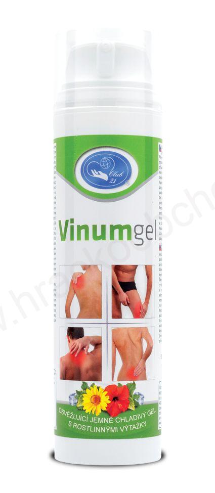 VINUM GEL – chladivý gel s rostlinnými výtažky