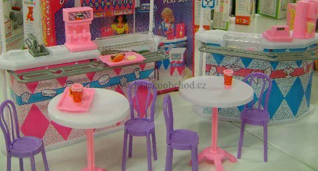 Rychlé občerstvení - FAST FOOD - pro Barbie