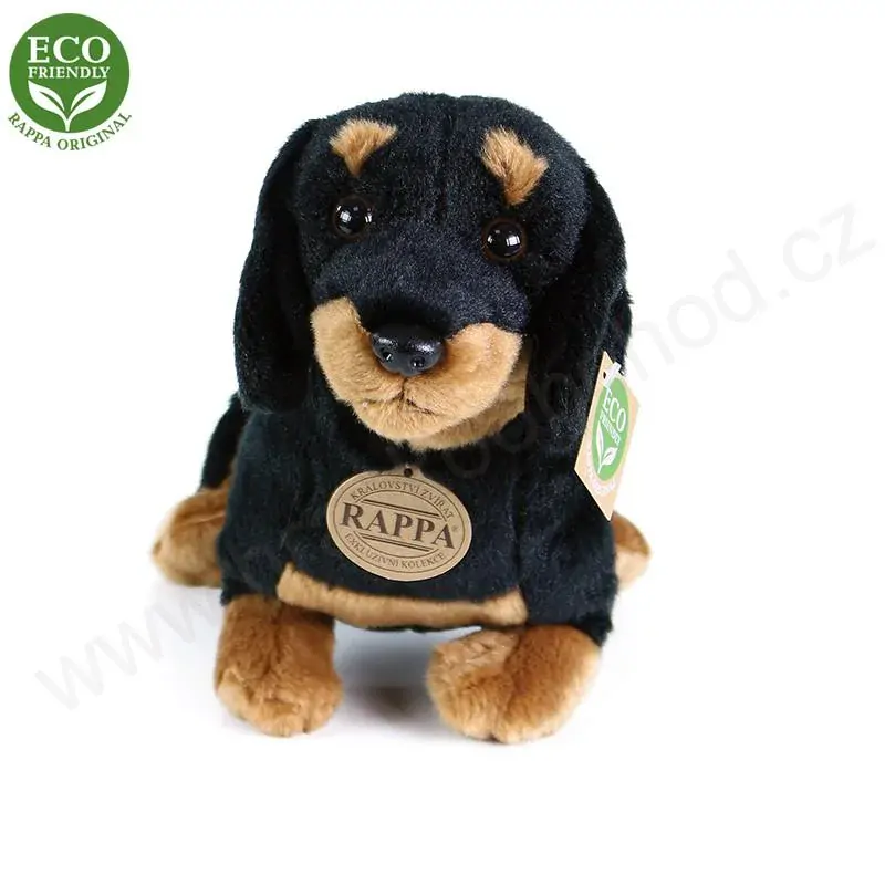 Plyšový pes JEZEVČÍK, 30 cm