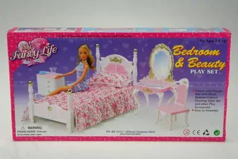LOŽNICE I. - Postel - pro panenky typu Barbie