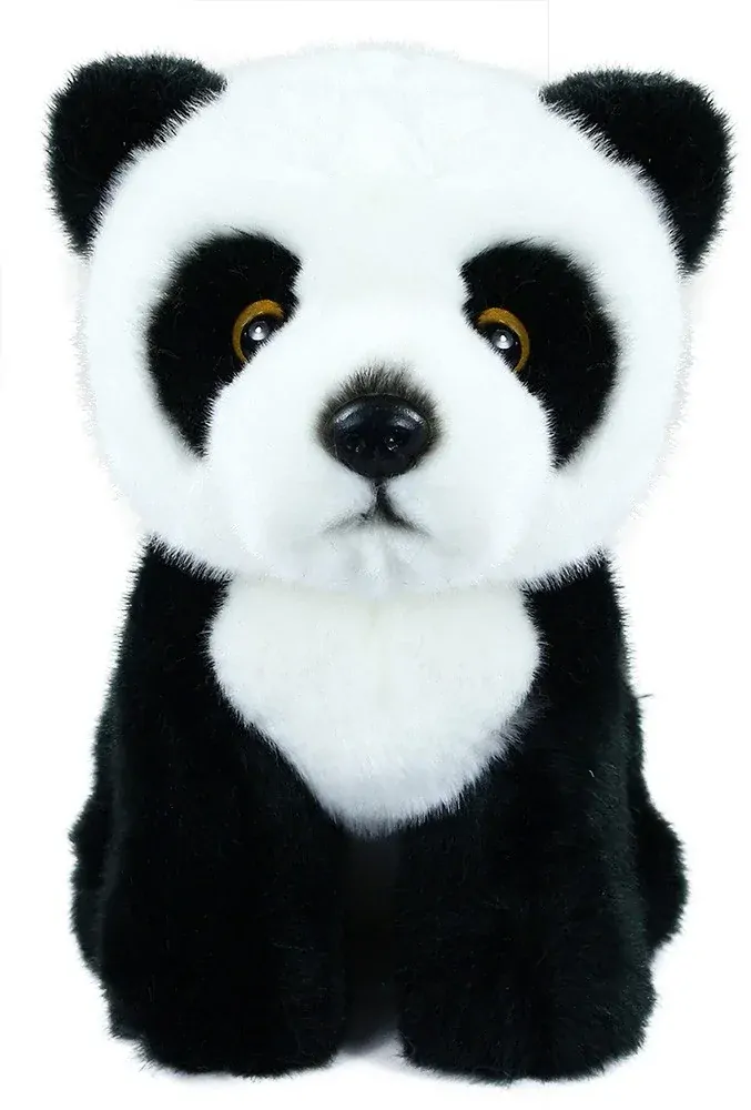 Plyšová panda sedící 18 cm