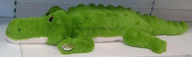 Plyšový KROKODÝL veselý - 125 cm