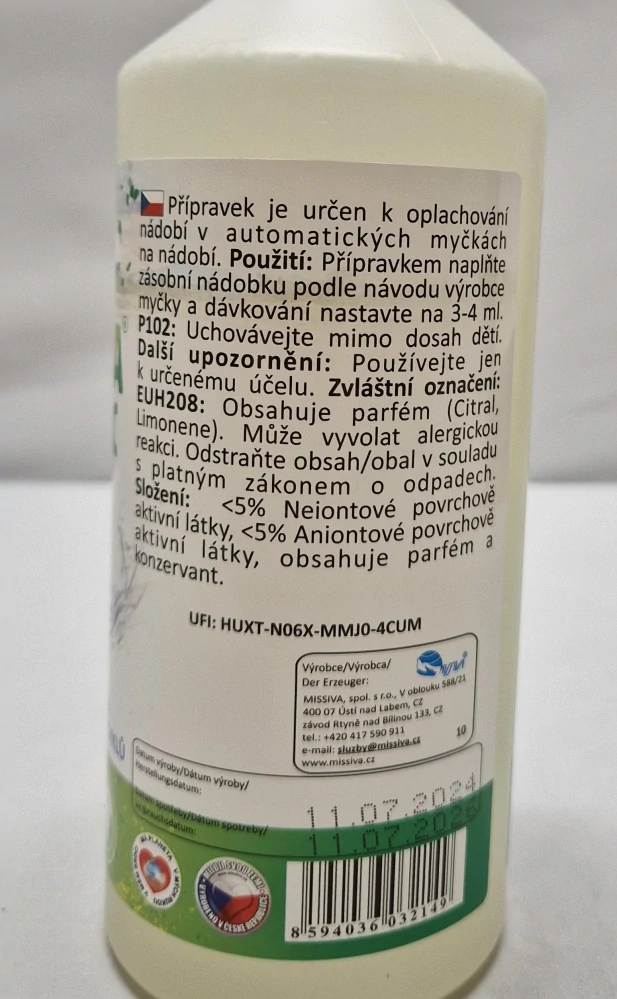 CELESTINA Automatic – oplach do myček na nádobí