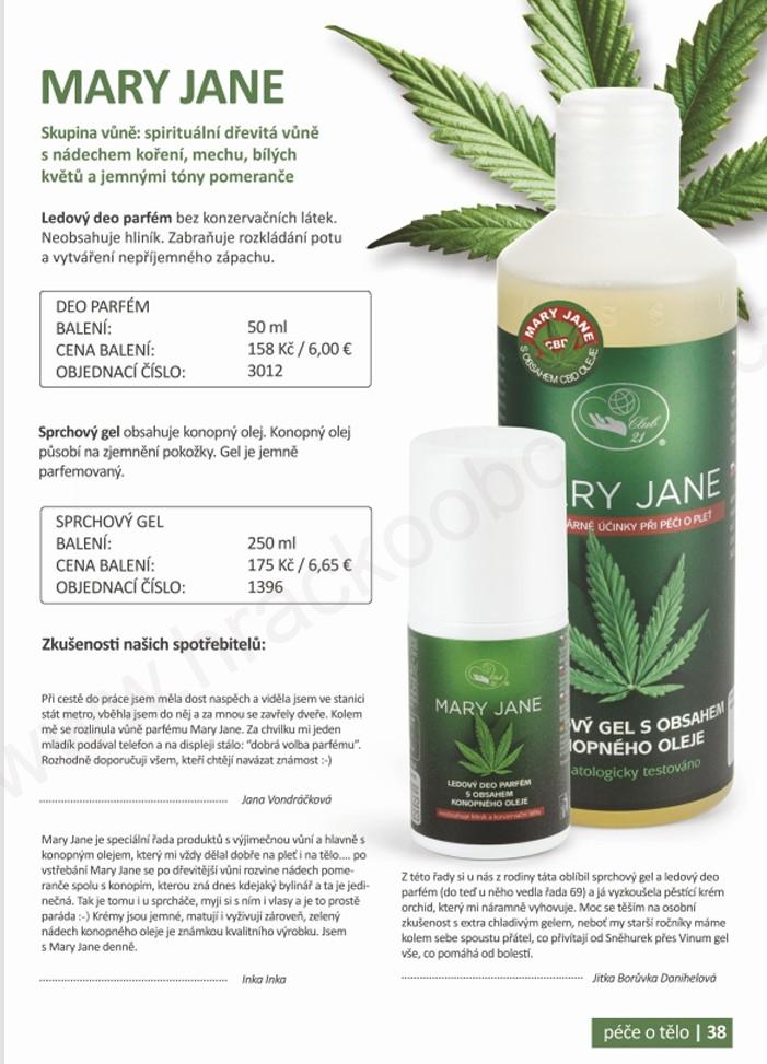 Missiva - Mary Jane - dámský ledový deo parfém roll-on, 50 ml