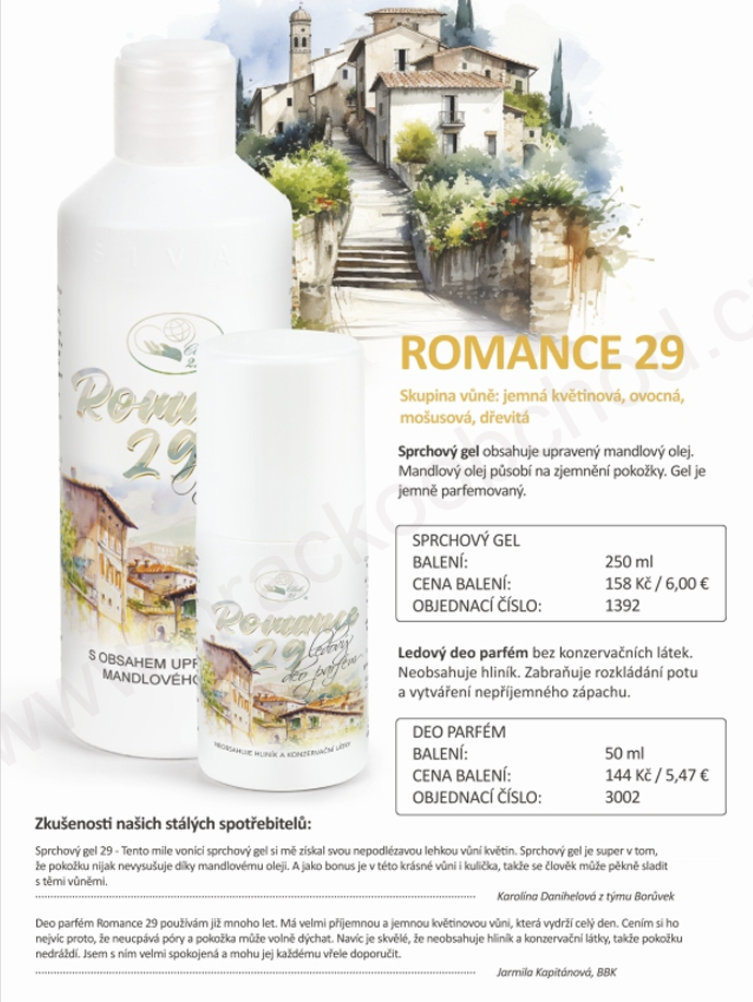 Missiva - Romance 29 – dámský ledový deo parfém roll-on 50 ml