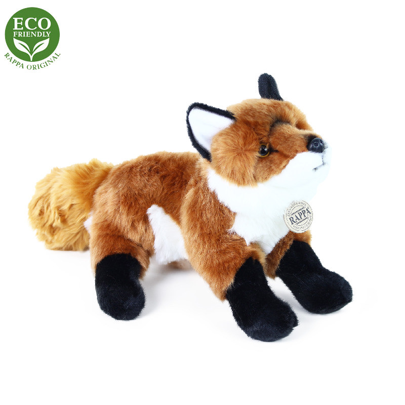 Plyšová liška stojící 30 cm ECO-FRIENDLY