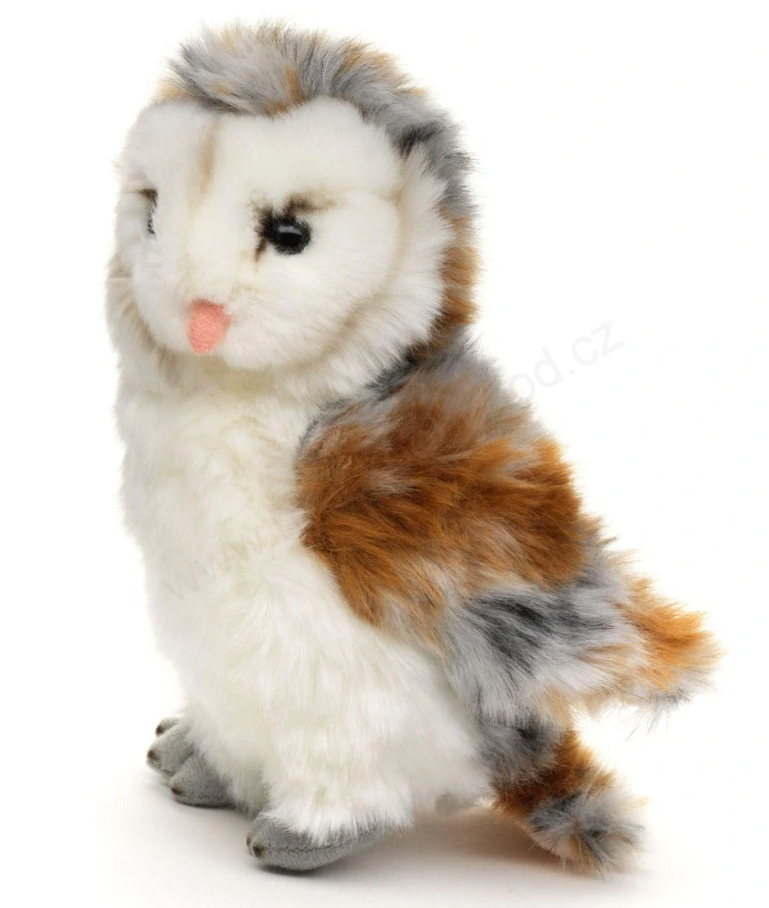  Plyšová Sova pálená 18 cm