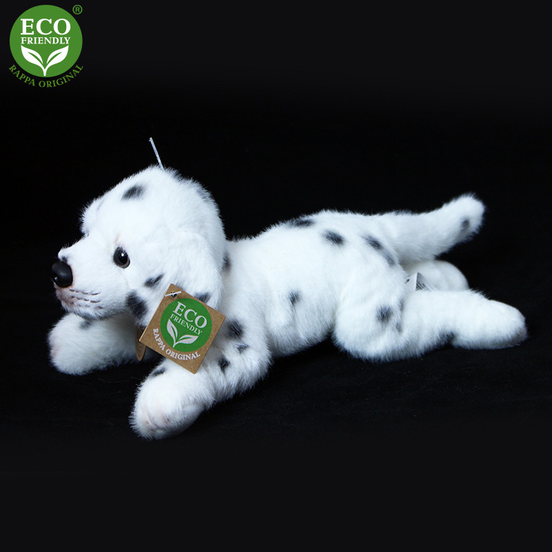 Plyšový pes dalmatin ležící 20 cm ECO-FRIENDLY