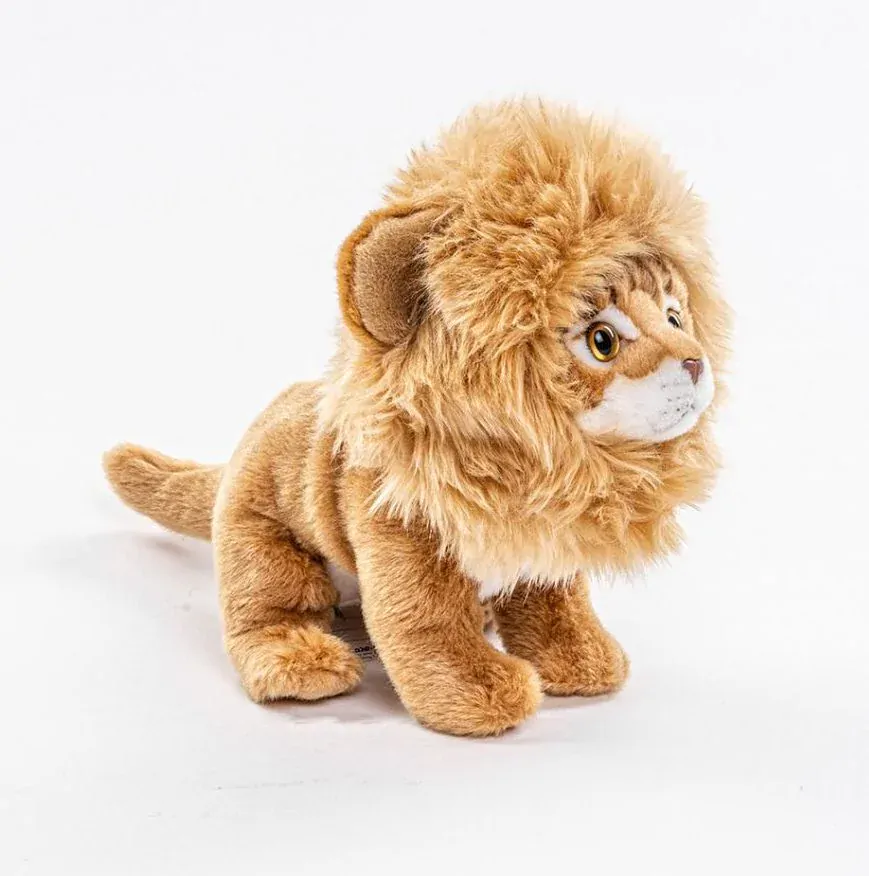 Plyšová kočka se lví hřívou 30 cm - ECO - FRIENDLY