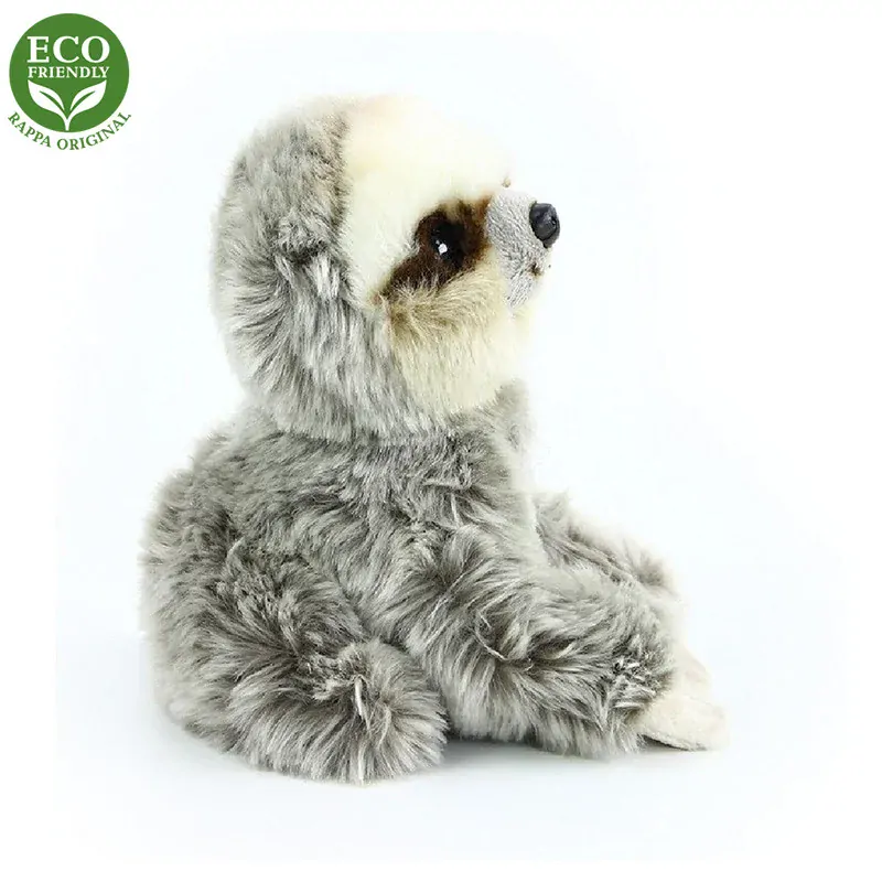 Plyšový lenochod sedící 18 cm ECO-FRIENDLY
