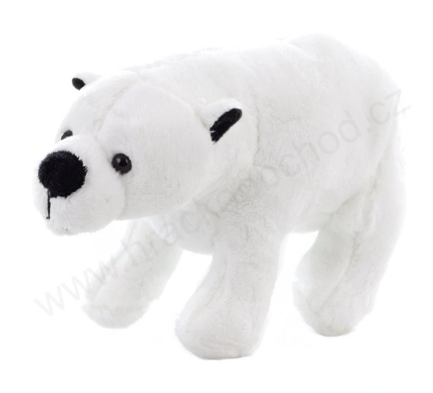 Plyšový lední medvěd 19 cm