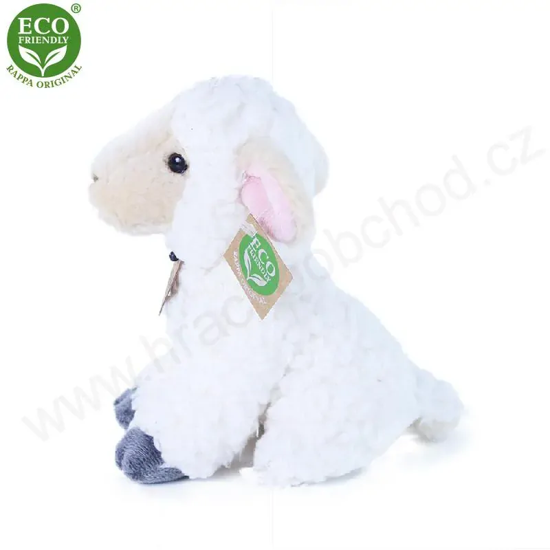 Plyšová ovce / ovečka sedící 18 cm ECO-FRIENDLY