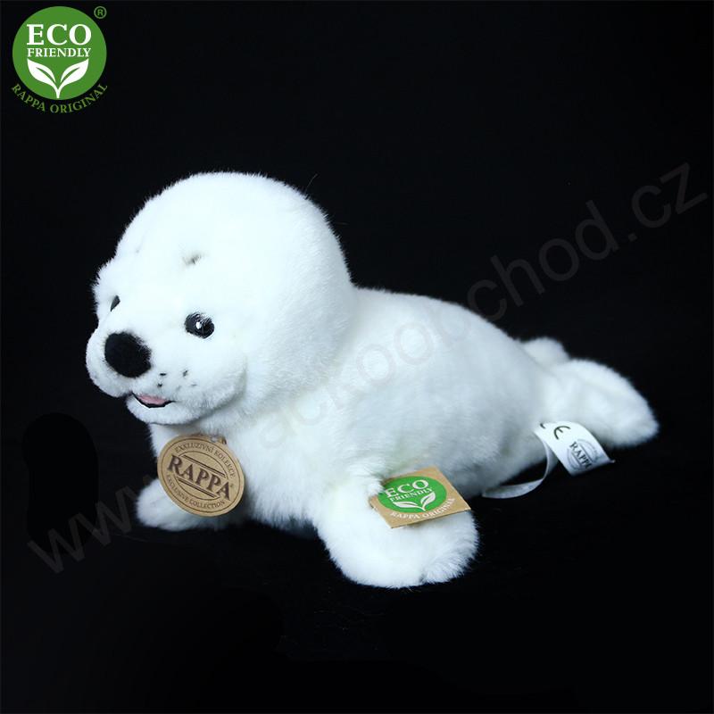 Plyšový tuleň bílý 25 cm ECO-FRIENDLY