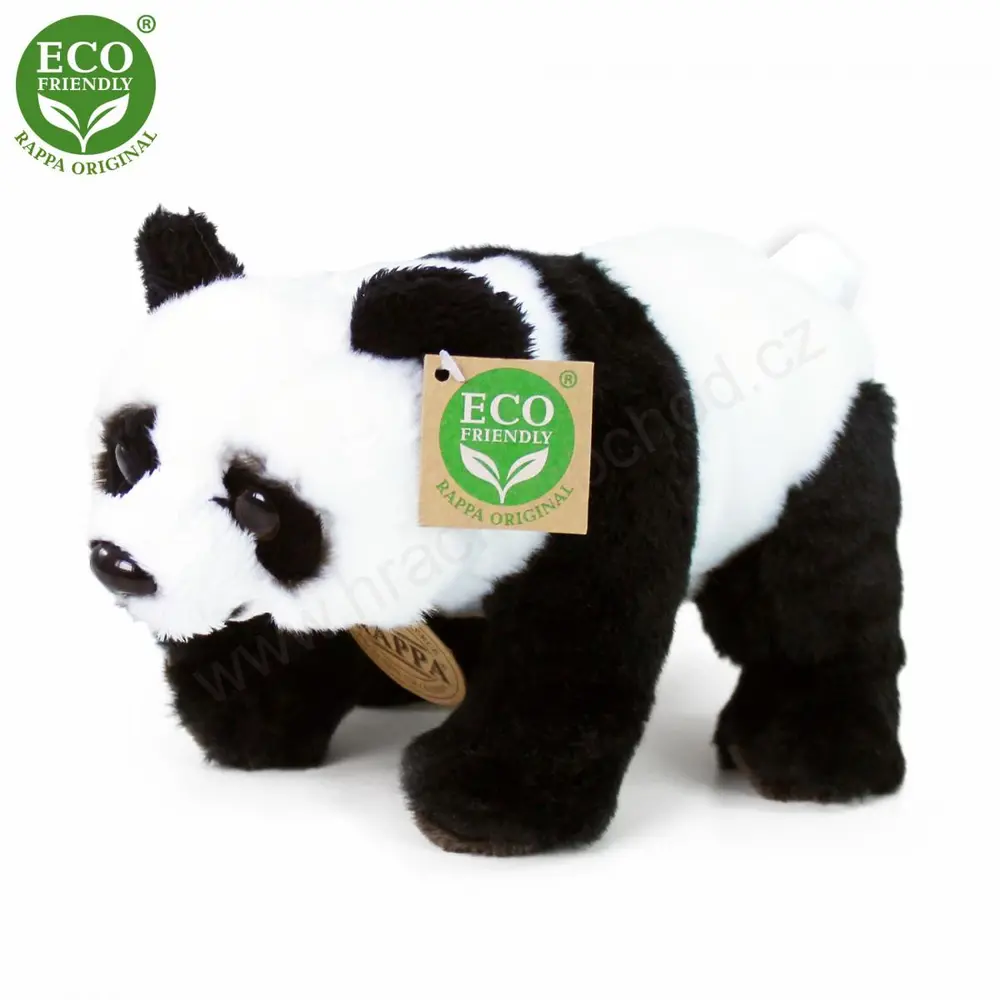 Plyšová panda 22 cm ECO-FRIENDLY