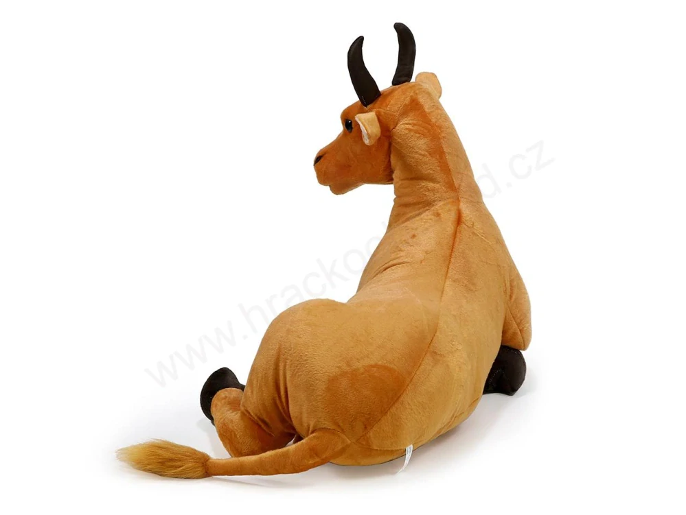 Plyšový býk (kráva) ležící 78 cm