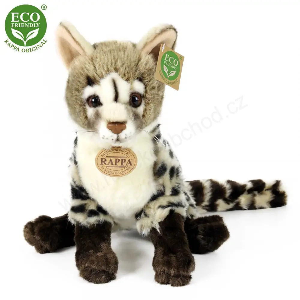 Plyšová Ženetka / divoká kočka 28 cm ECO-FRIENDLY