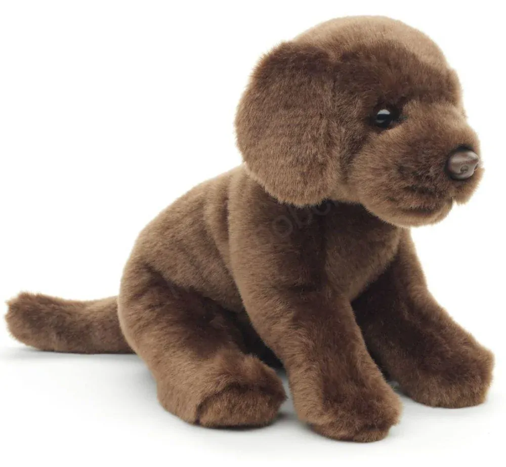 Plyšový Labrador hnědý 30 cm - ECO-FRIENDLY