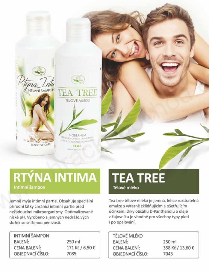 Missiva TEA TREE – tělové mléko (250 ml)