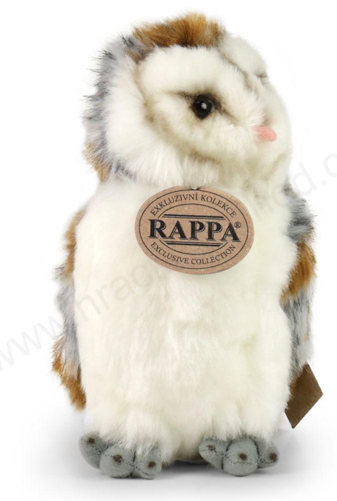 Plyšová sova pálená 17 cm ECO-FRIENDLY