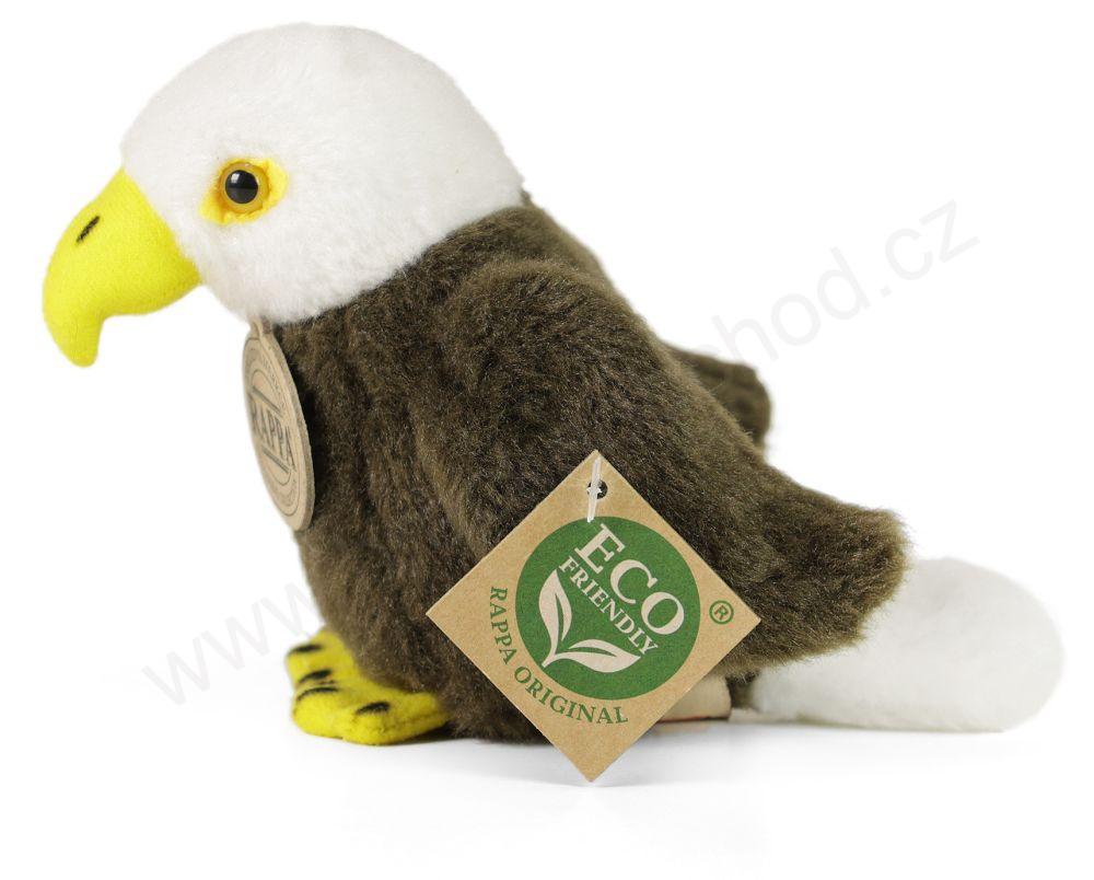 Plyšový pták orel 13 cm ECO-FRIENDLY