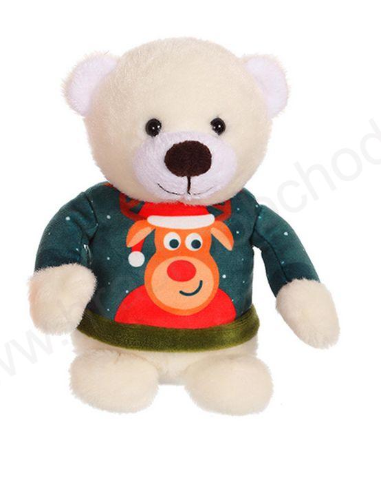 Plyšové Vánoční zvířátko 16 cm (různé druhy)