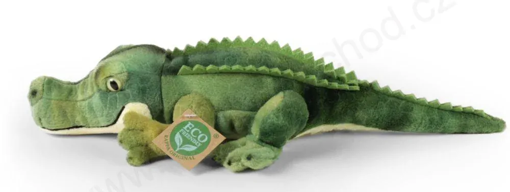 Plyšový krokodýl 34 cm ECO-FRIENDLY