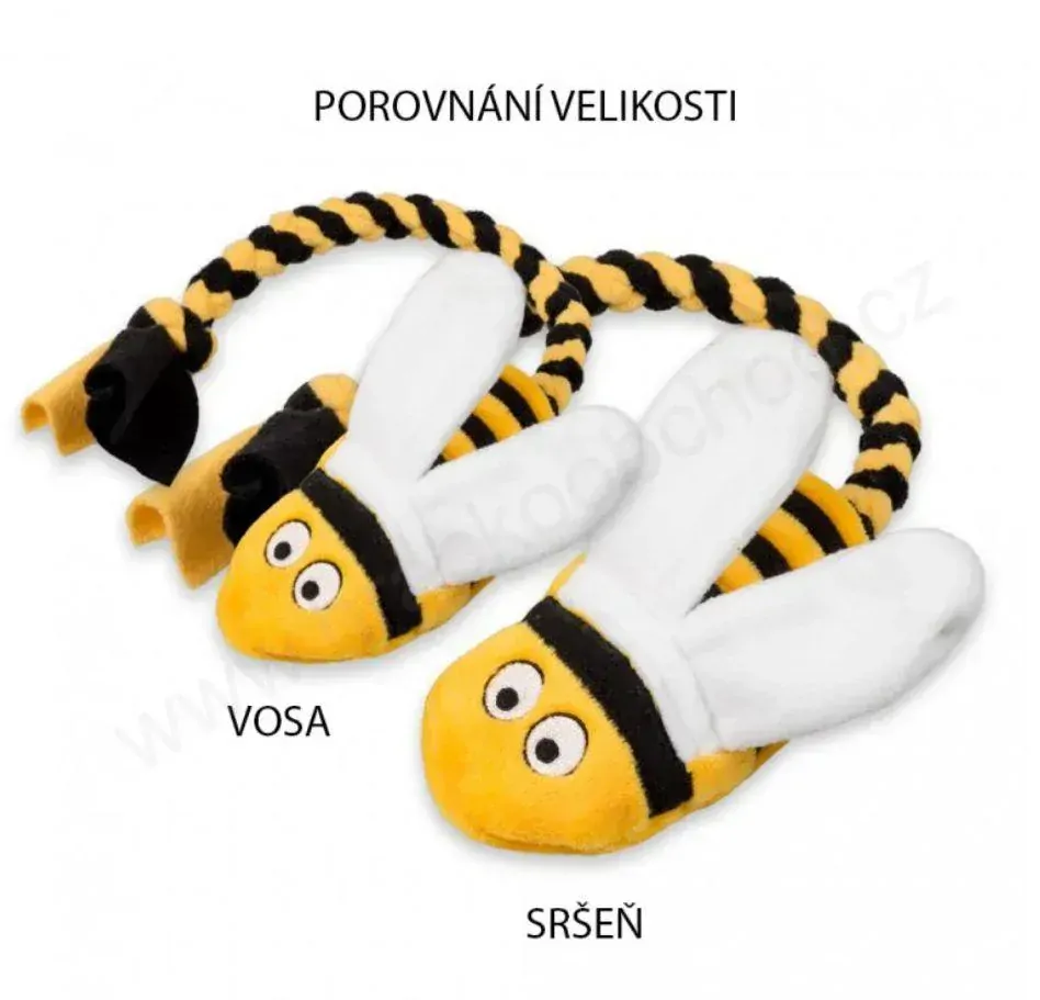 Technomont Hračka pro psa: VČELA 12 cm