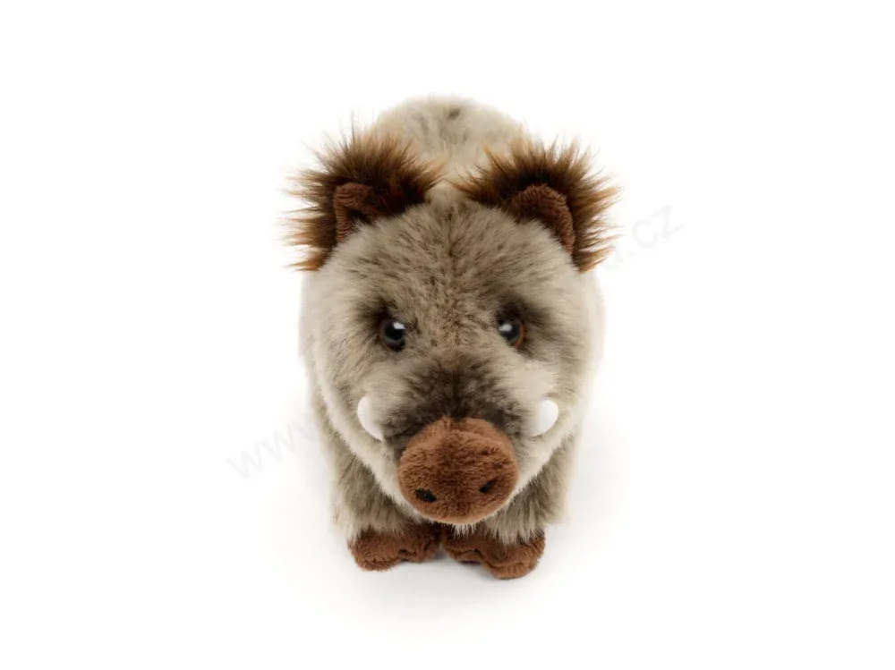 Plyšový divočák / prase divoké stojící 25 cm ECO-FRIENDLY