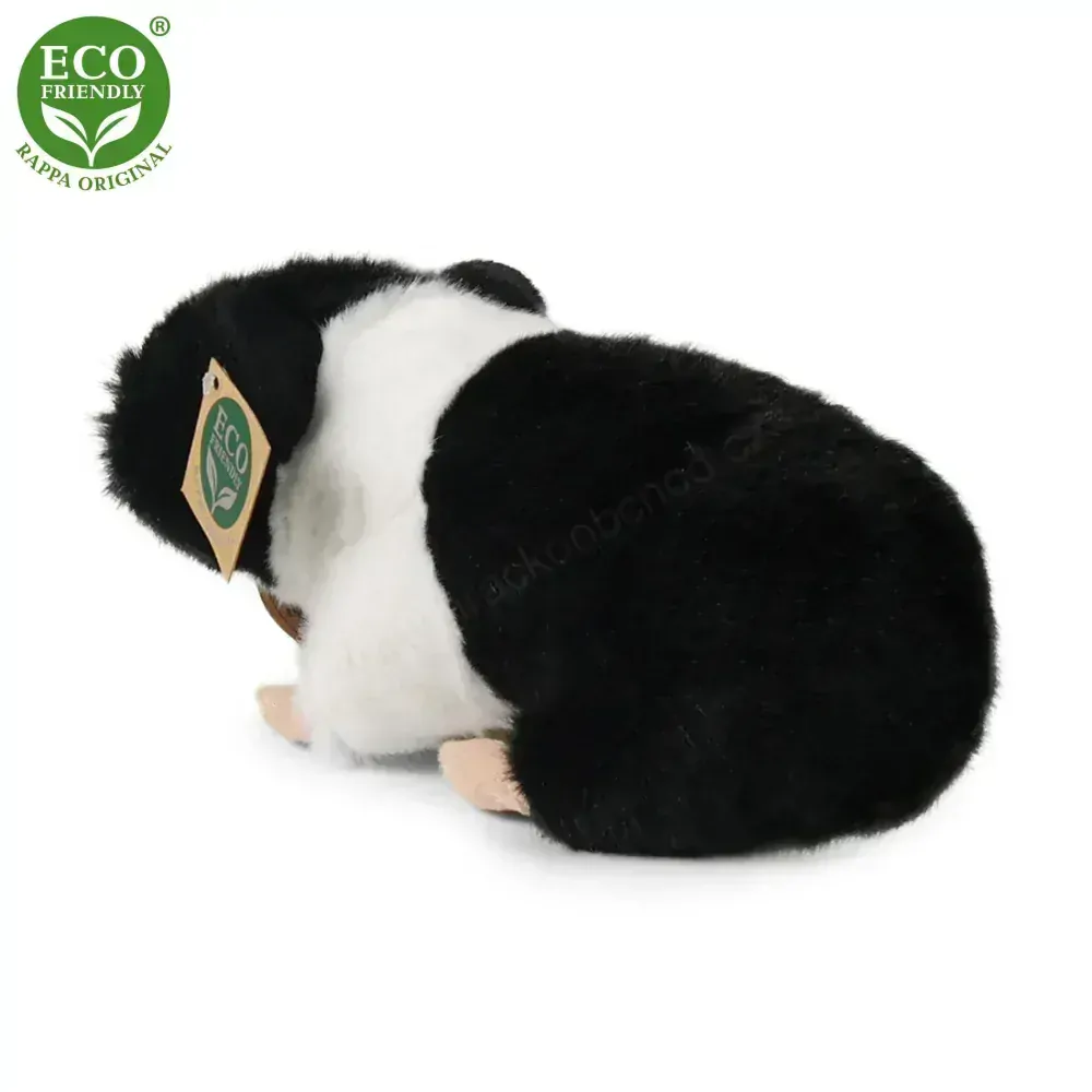 Plyšové morče černobílé 22 cm ECO-FRIENDLY
