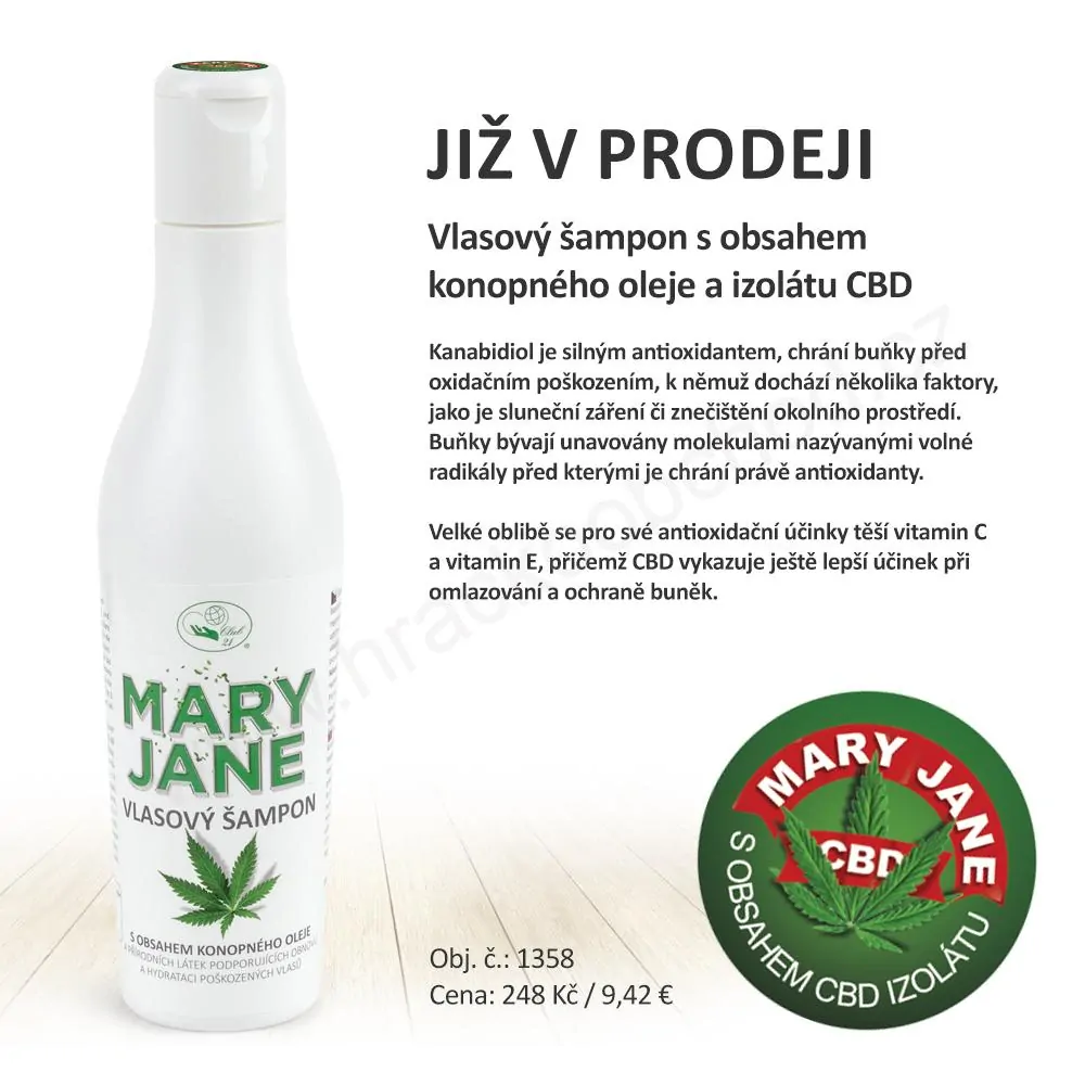 Missiva Mary Jane vlasový šampon 250 ml