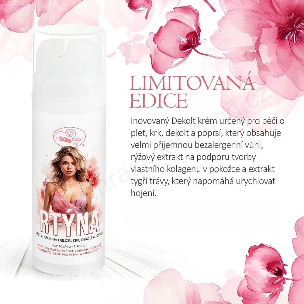 Missiva RTÝNA pěstící krém na krk, dekolt a poprsí, 150 ml