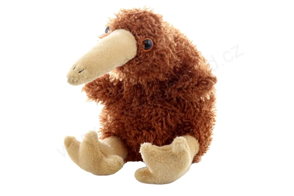 Plyšový pták Kiwi (kivi) 15 cm