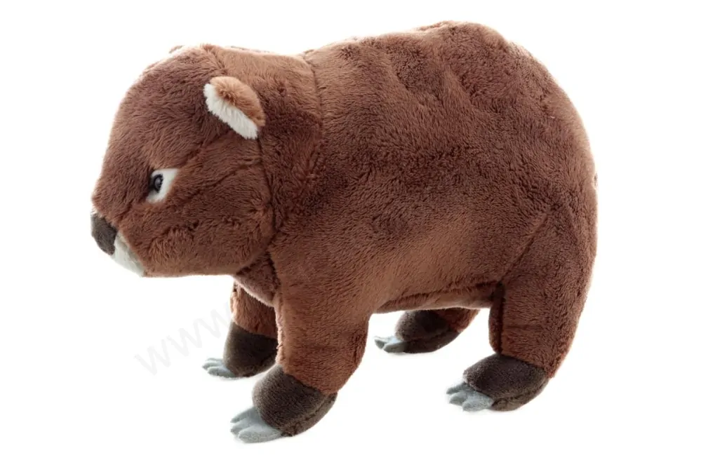Plyšový Vombat obecný hnědý 20 cm