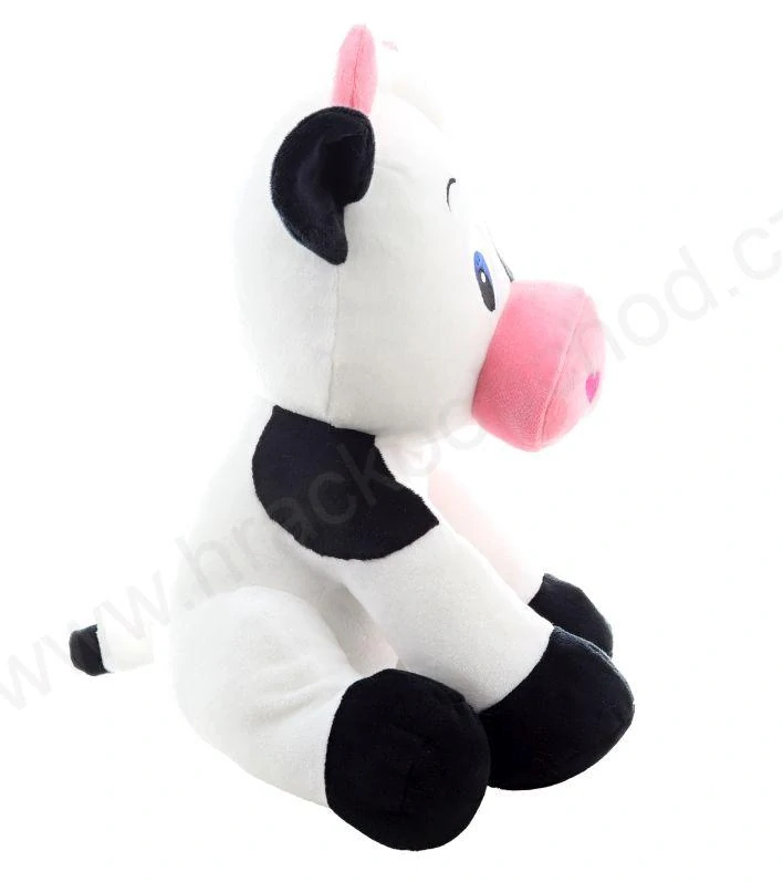 Plyšová veselá kravička / kráva 30 cm